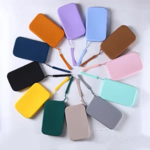 Large Capacity Silicone Zipper Coin Purse | Customizable Logo & Detachable Strap for Daily Storage