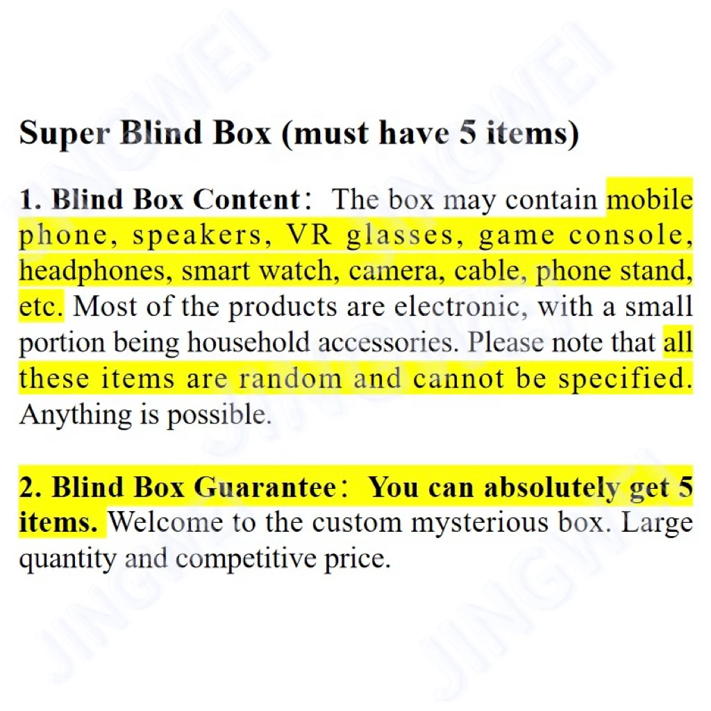 Electronics 3C Lucky Mystery Box High Value Blind Gifts PC Material Electronics Gadgets Mysterious Boxes Surprise Products - Image 3