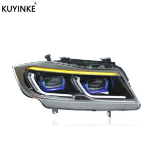 High Quality Car Front Light for BMW 3 Series E90 Car LED Head Lamp 2005-2012 E90 Head Light Upgrade E90 LED Headlights Pack of 2