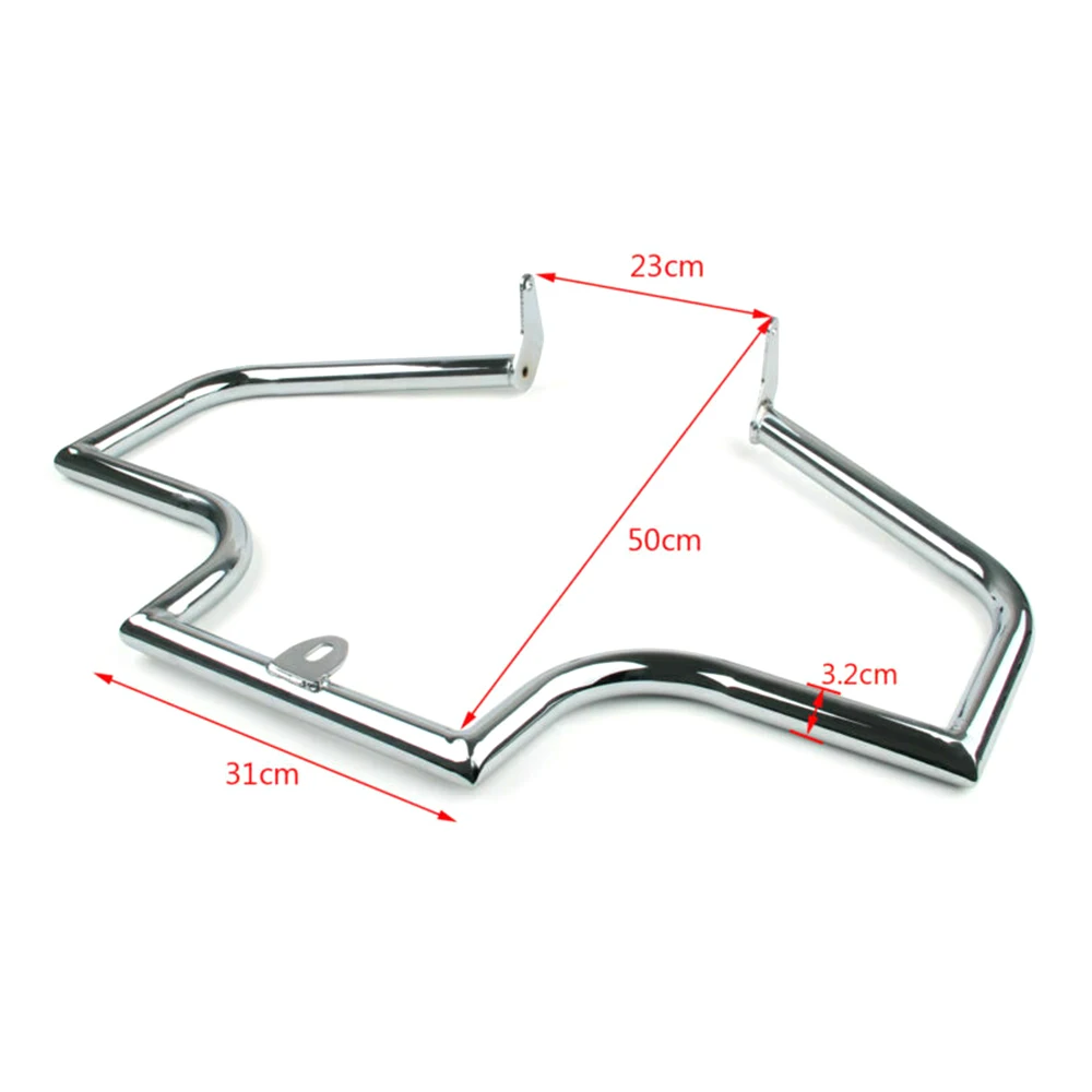 Full Customization Service - Side Impact Bars, Frame Protector/bumper Guards for 00-17 Harley Softail Heritage Black Chrome - Image 2