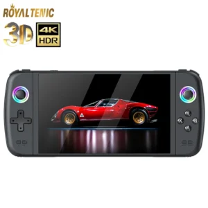 M27 7 Inch HD Handheld Game Console Portable Retro Arcade Hand Held Gaming Player TV Portable Video Game Console for Kids