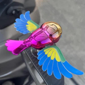 Amazon Cross-Border Bird Wings Flexible Swing Simulation Car Decoration Ornaments Decompression Explosions ABS Reusable Pack of 5
