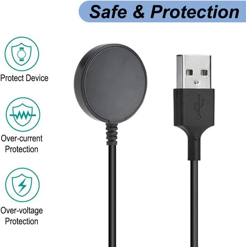 Watch Charger for Galaxy Watch 8/8 Classic,7/6/Ultra, 5/5 Pro/4/4/6 Classic/3/Active 2/Active 1, Magnetic Wall Fast Charger - Image 2