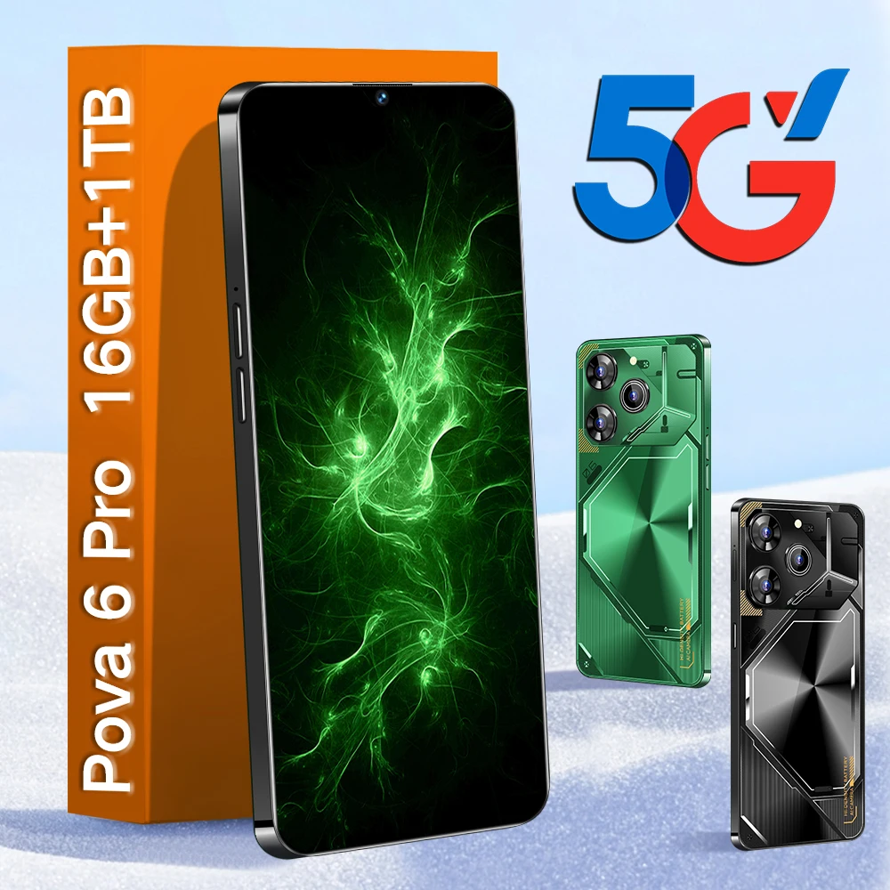 Pova 6 Pro Phone 5G Smartphone with 16GB RAM 1TB Storage Long Battery Life Dual SIM Compatibility Android 14 OS - Image 3