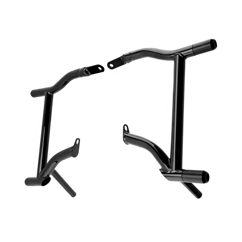 Motorcycle Accessories Black Engine Saddlebags Guards Crash Rails Bars for Harley Touring 2009- - Image 4