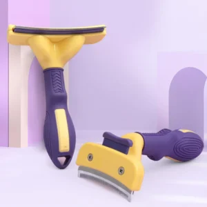 Professional Pet Deshedding Tool Cat Loose Fur Removal Brush Dog Grooming Brush for Shedding Pack of 10