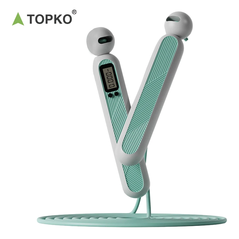 TOPKO Stock Smart Skipping Rope with Counter Digital Counting Skipping Rope