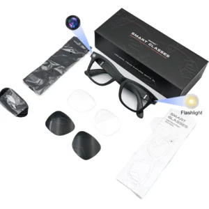 Hot MYSTERY BOXES GS3 Smart Glasses 1080P Camera for Audio Calls Wi-Fi Transmission Sunglasses Smart Wearable Headset Music