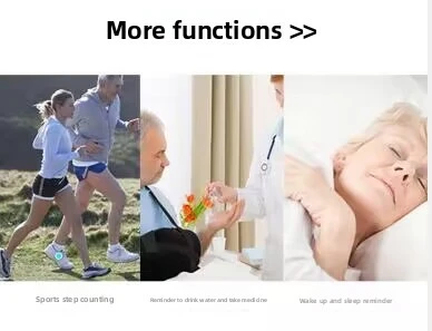 GPS Positioning Anti-lost Bracelet Smart 4G Phone Watch Tracking Heart Rate Body Temperature Waterproof Metal Silicone S7 Pack of 2 - Image 3