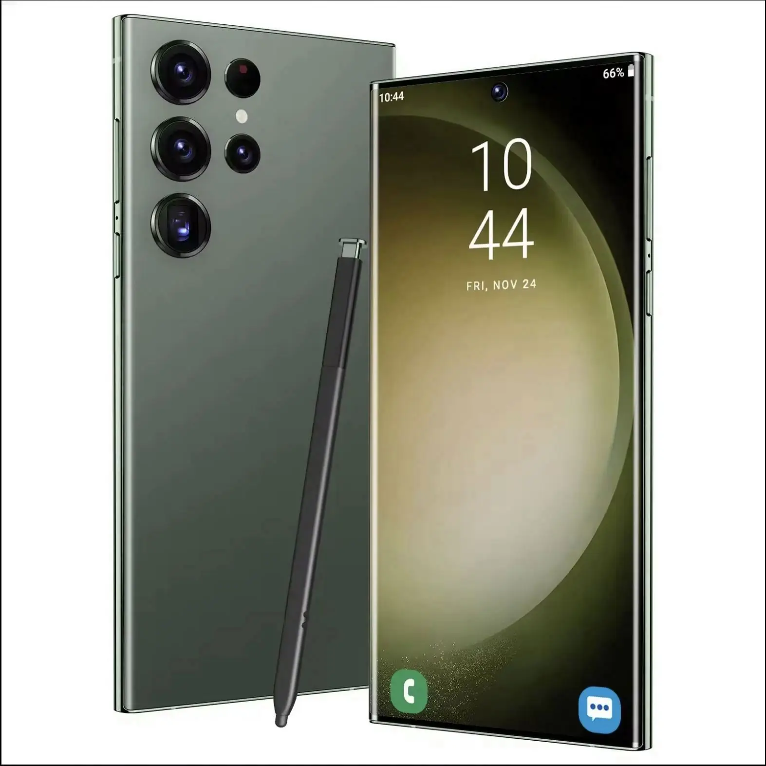 Recommended UK 5MP Green Rugged Mobile Phone Smartphone 108MP Rear Camera 2K Screen Resolution LTE Cellular for Spanish Users