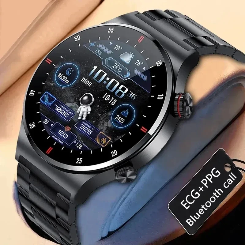 QW33 ECG+PPG BT Call Smart Watch Men Sports Bracelet NFC Waterproof Watch Reloj Big Face Men SmartWatches for IOS Android - Image 2