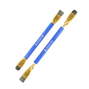 Sunshine SS-022B Ss-022 Cleaning Motherboard Antistatic Brush Double Bristle Brush for Mobile Phone Mainboard Repair Tool Pack of 10
