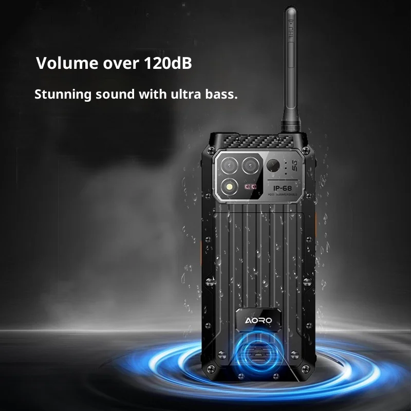 Unihertz Tank 4 Pro Projector Rugged Phone 16GB+512GB Night Vision 6.73 Inch Android 13 Dimensity 8300 Octa Core 5G NFC - Image 4