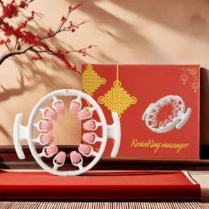 New Multifunctional Circular Leg Clamping Massager with 12 Rollers Suitable for Use on the Calves and Waist