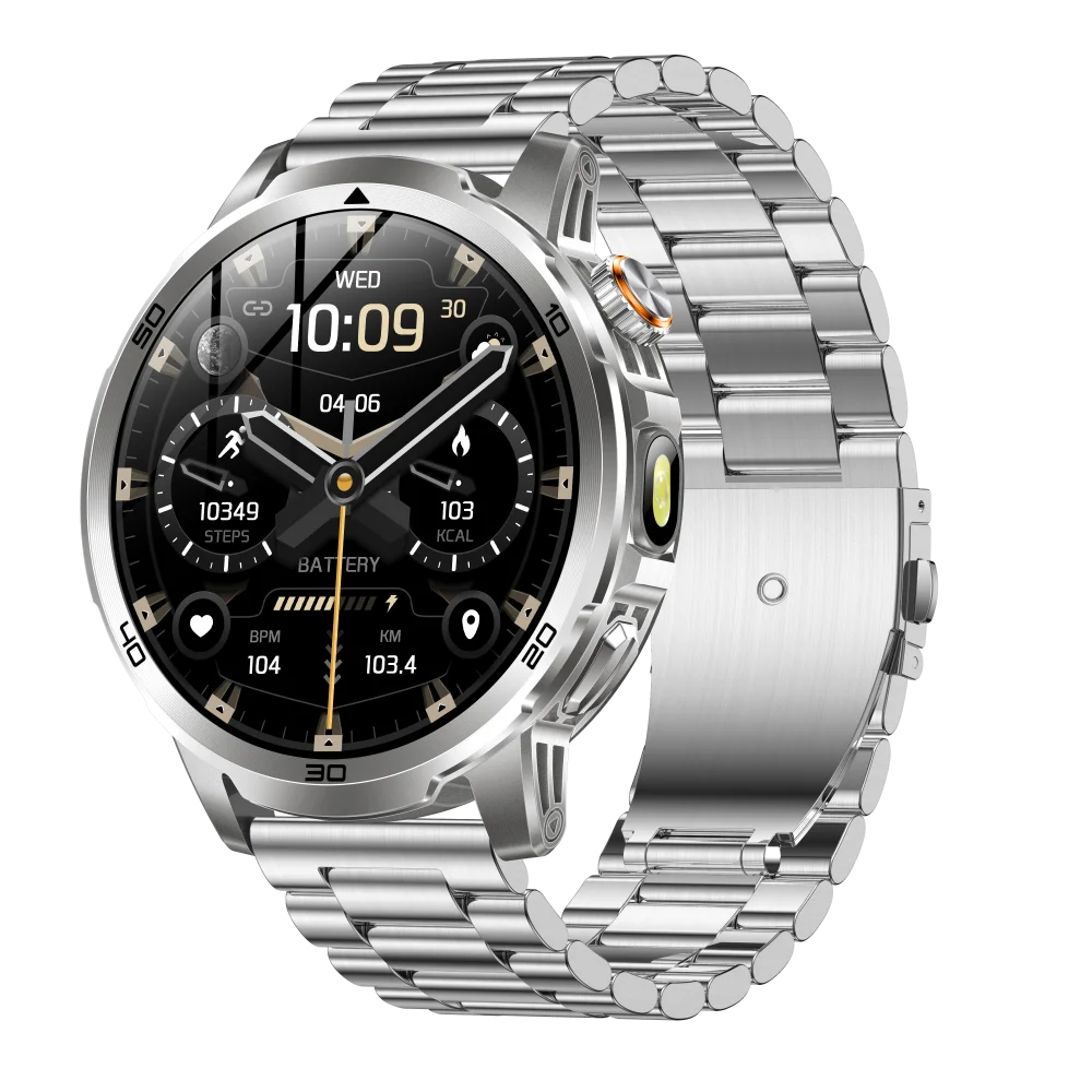 AK95 Sport Smart Watch for Men Multiple Sports Modes Heart Rate Monitoring 1000mAh Battery IP68 Waterproof - Image 3