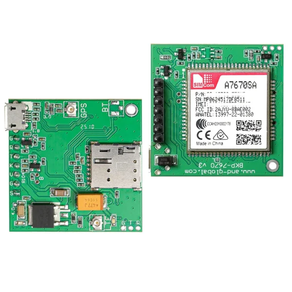 SIMCOM A7670SA LASE FASE 4G Cat 1 GSM GPS Module Development Core Board ...