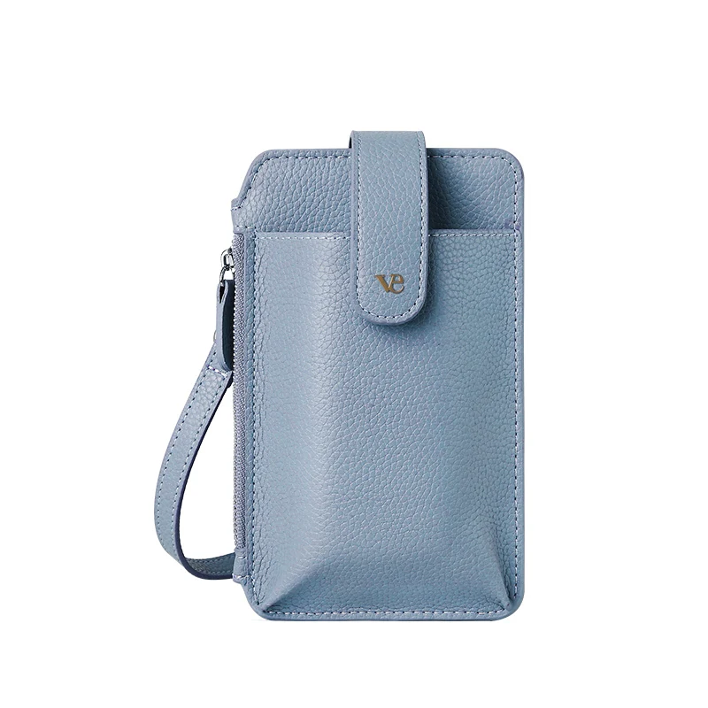 China Wholesale Leather Crossbody Case Bag Custom logo Multifunctional Fast Shipping Mobile Phone Bag Pouch for Women Pack of 10 - Image 3