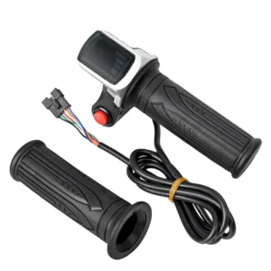 36V Speed Control Handlebar Accelerator for Electric Bicycles Metal Handle for Speed Regulation Repair Parts Pack of 2