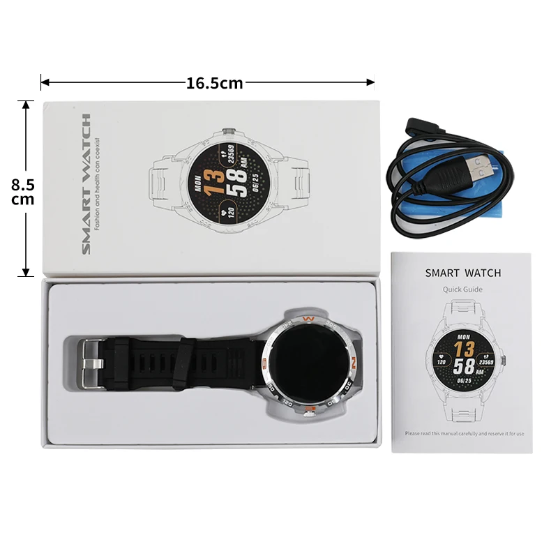 Fashion Reloj Inteligente S2 Sports Round Fashion Fitness Heart Rate BT Call IP68 Waterproof Touch Screen Smart Watches for Men - Image 2