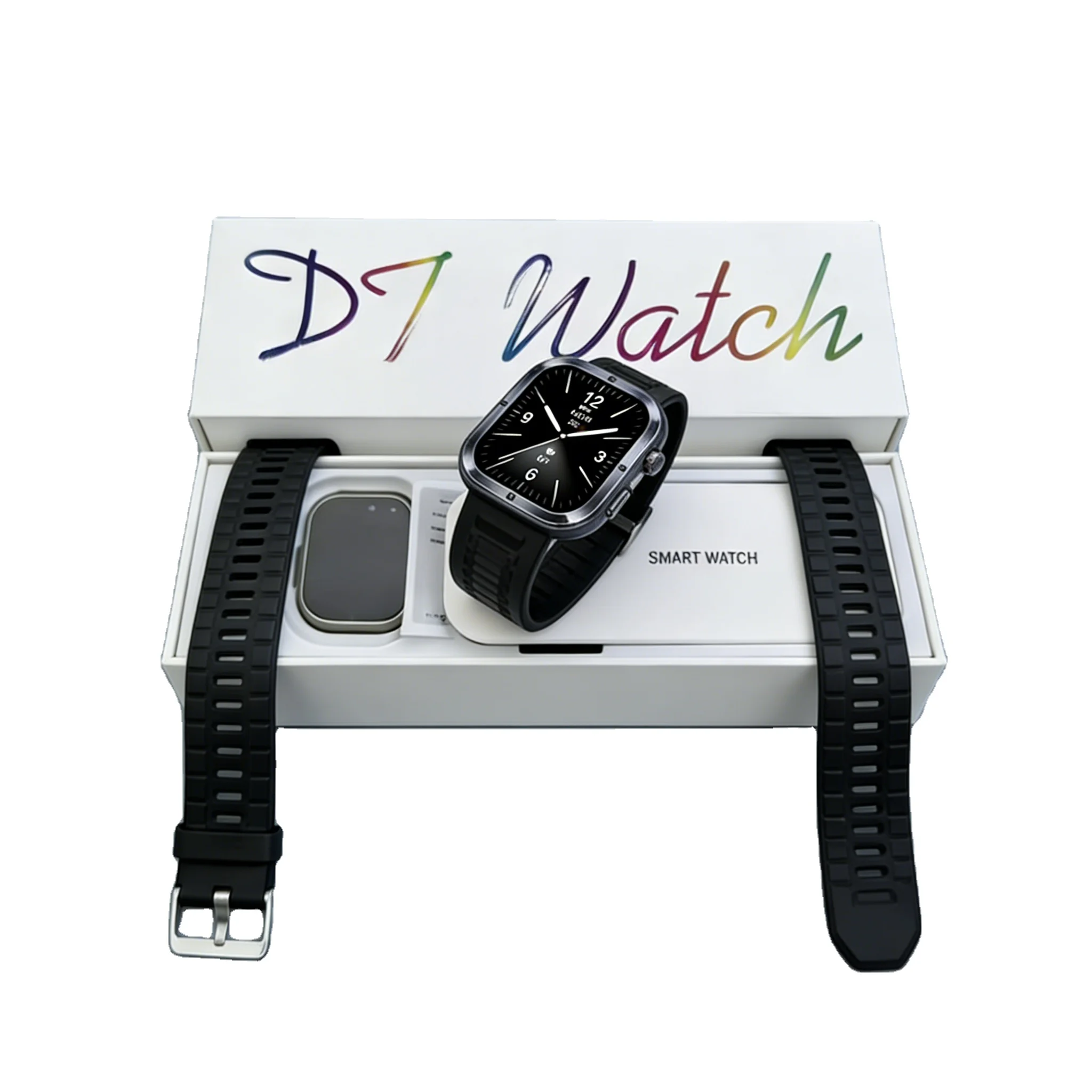 New DT Ultra 4 Smart Watch AMOLED Screen, 400mAh Battery, Bluetooth Call, 4GB Memory