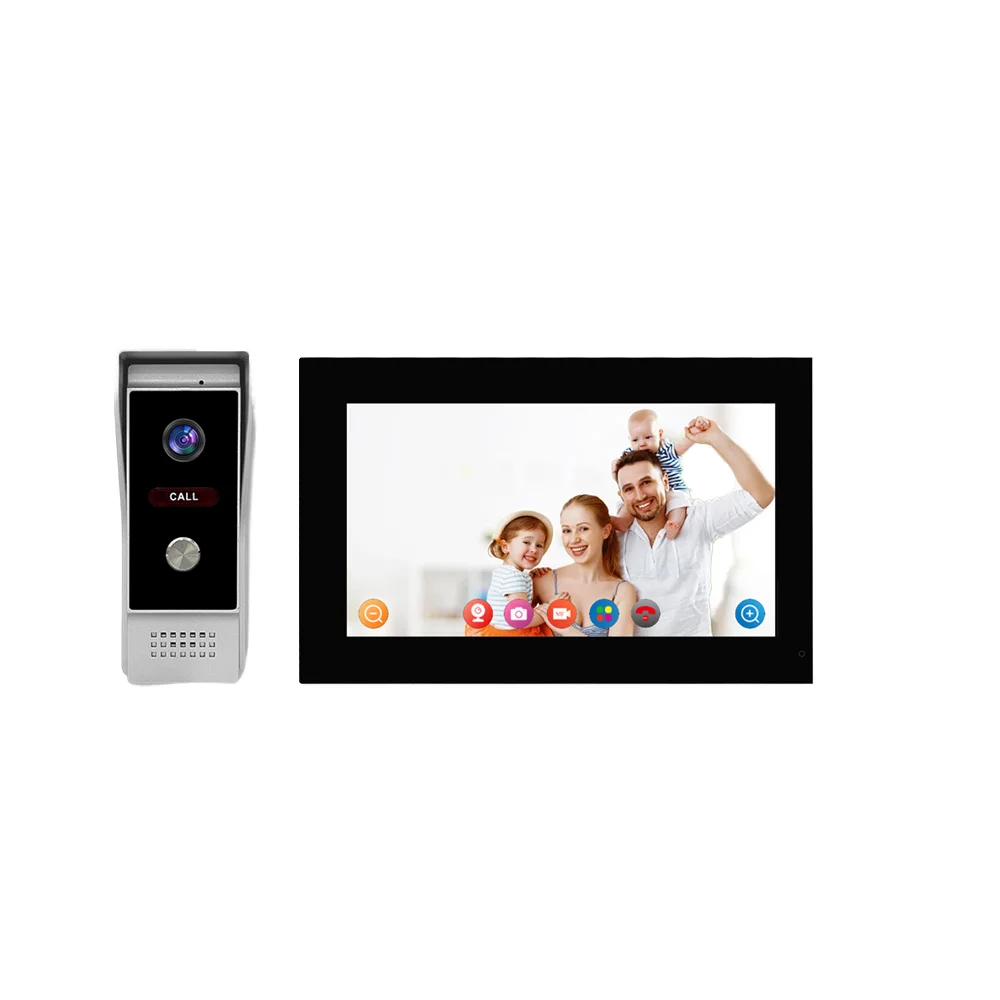 Best Selling 4-Wire IP65 Waterproof 7-Inch Villa Video Door Phone Apartment Intercom System Camera Tuya App Control 1080P HD - Image 3