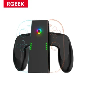RGEEK for Switch 2 JoyCon Multifunction Controller Type-C Charging Dock Grip Adapter NS Switch2 Joy-Con Charger Adaptor Pack of 10