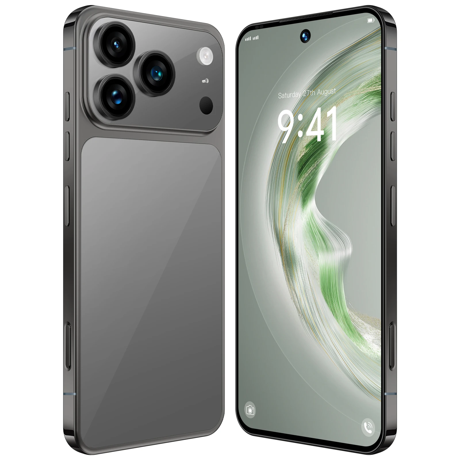 I17 17 Pro Max 5G Smartphone 144Hz 7.3 Display 108MP Rear Camera 16GB+1TB Storage Octa Core MTK - Image 3