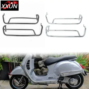 XXUN Motorcycle Highway Engine Guard Crash Bar Fit for Vespa GTS125 GTS300 GTV300 07-23 Frame Bumper Fairing Protector