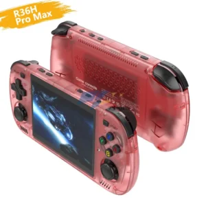 R36H Pro Max Retro Handheld Game Console Linux System 4.2 Inch Screen 64GB Portable Pocket Video Game Player R36S