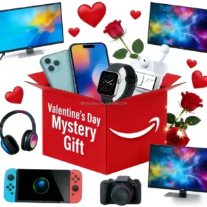 Valentines Day Big Gadget Mystery Box With Mobile Phone Tools Electronics PS4 Games Amazons Holiday Gift for Special Partner