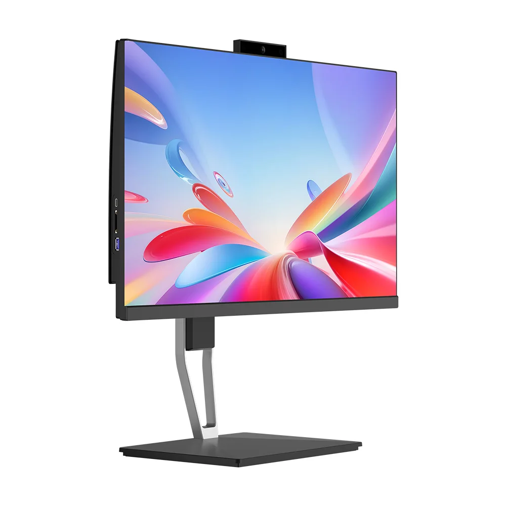 Factory Wholesale New 23.8-inch Windows 10 AMD Athlon 3020E SSD Desktop Computer All-in-one PC for Business Office Home Use - Image 3