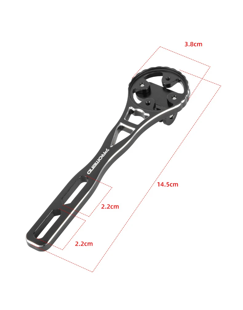 2025Best Price Promend Bicycle GPS Computer &Light Holder Aluminum Alloy Bike Speed Meter Stand for Garmin-Bryton-Wahoo-Factory Pack of 2