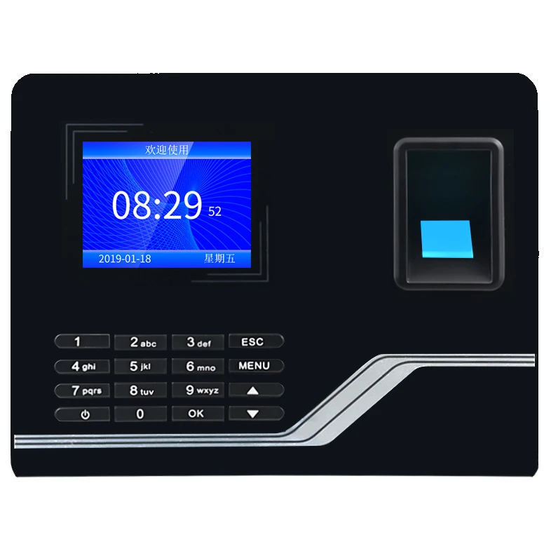 F20 Ethernet Time Clock Attendance Recorder with Fingerprint & ID Card Wiegand Access Control Includes SDK - Image 3