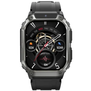 4G Smart Watch Phone with 2MP Camera, Full Android APP Support, Heart Rate Monitor, NFC Payment and 750mAh Battery