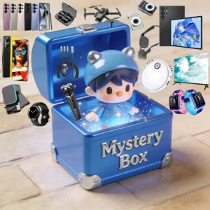 Novelty 3C Electronics Mystery Box Random Lucky 5 Pieces Smartphone Smart Watches Earphone Advanced Surprise Gifts