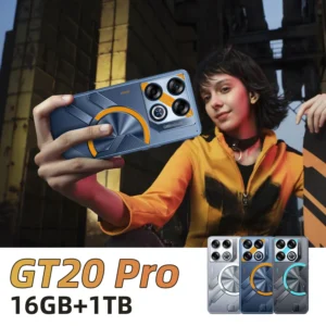 Best Choice New GT20 Pro Android 15 Gaming Smartphone With Dual Sim 108mp Rear Camera Hd Screen Resolution in English
