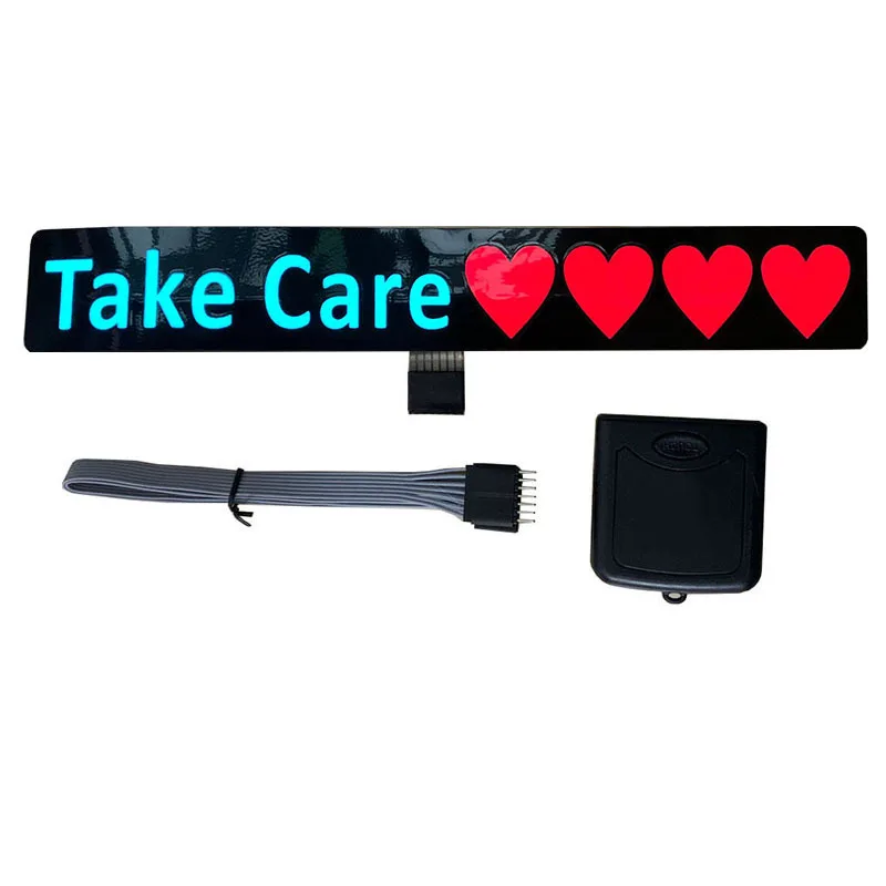 RICHSHINING EL Car Sticker Light up Window Electronic Luminous Sticker Glowing in the Dark Led Light Panel for Car Window - Image 4