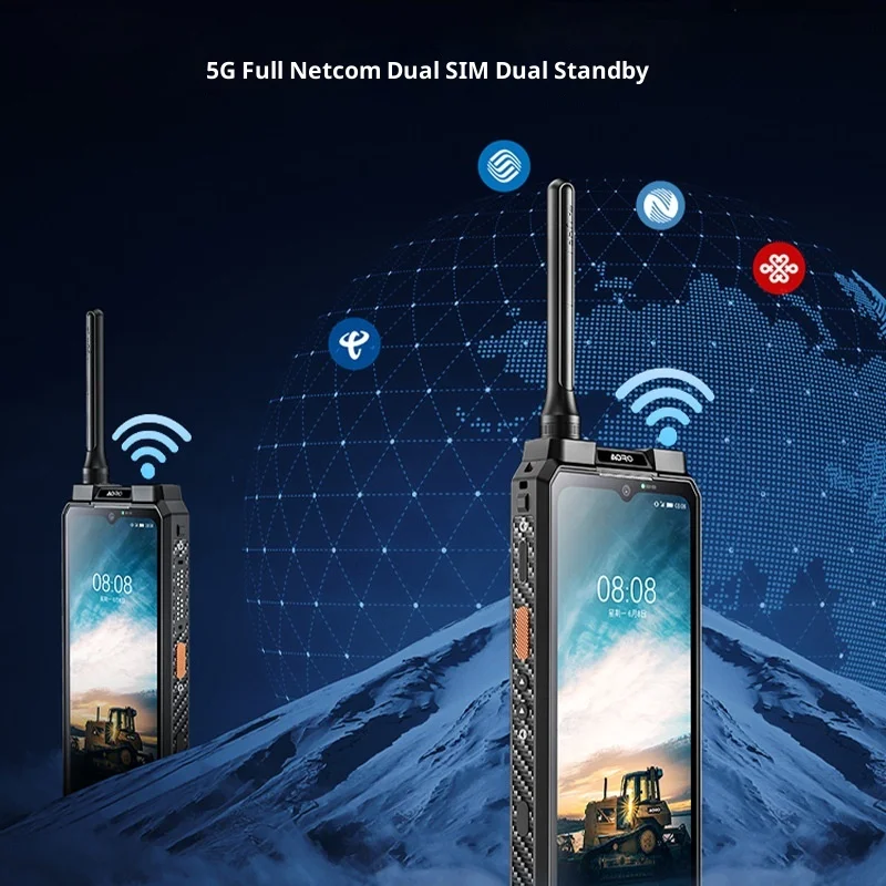 Unihertz Tank 4 Pro Projector Rugged Phone 16GB+512GB Night Vision 6.73 Inch Android 13 Dimensity 8300 Octa Core 5G NFC - Image 3