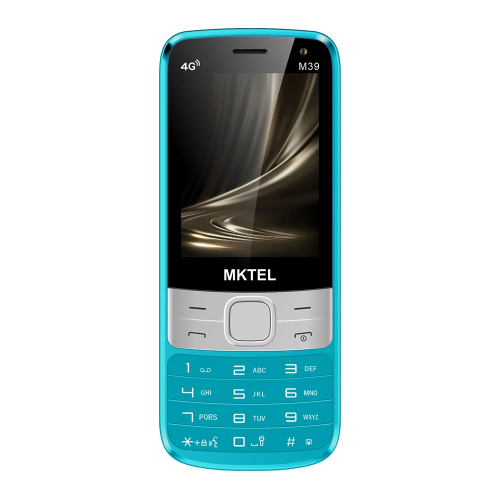 2.8 Inch Mini Smartphone 4G 2+16GB 2MP+2MP Camera 2500mAh MTK6737 CPU Cheap Price Dual Sim MKTEL M39 Feature Phone Pack of 2