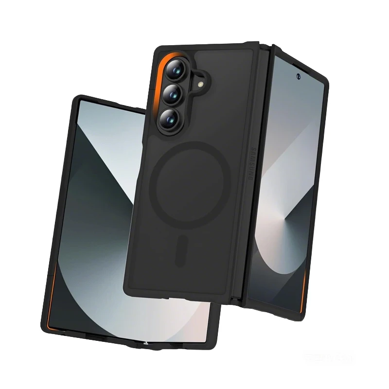 For Galaxy Z Fold 7 Case Full Body Cover Anti-Scratches Shockproof Hard PC Magnetic Phone Cover for Samsung Galaxy Z Fold7
