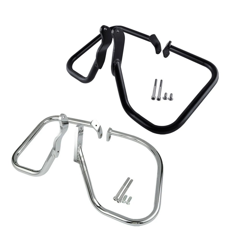 OEM/OEM - Ha-rley 00-17 FLST FLSTC 2000-2005 FXSTB Side Impact Bars, Chassis Protectors/bumper Guards/ Crash Bar
