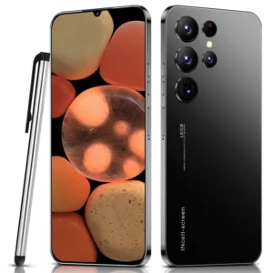 Durable Build 4G AI Android Smartphone S23 Ultra Real Fingerprint Quick Unlock GPS 16G+1T Global Version Smart Phone with Pen