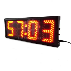 4-inch 4-digit LED Electronic Timer Digital Timer Stop Watch Work Out Stopwatch Pack of 5