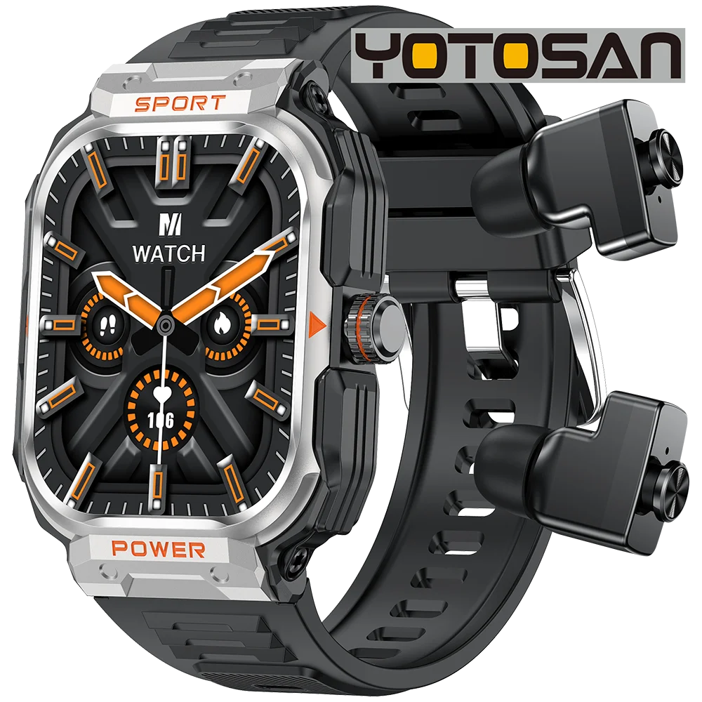 GT55 Popular Products HD Touch Screen Headset Sports Smart Watch Fitness Tracker Smartwatch for iPhone Android Man Women Pack of 10