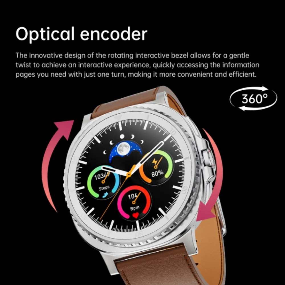 SK46 GPS Smart Watch for Men Outdoor Precise Positioning IP68 Waterproof Monitor Heart Rate Sleep Reloj Inteligente - Image 3