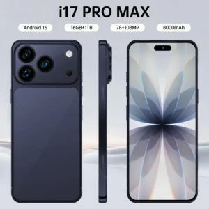 New I17 Pro Max 5G Smartphone 90Hz6.9-inch HD Display 108MP Rear Camera 16GB+1TB Storage Deca-core Snapdragon 800 Series