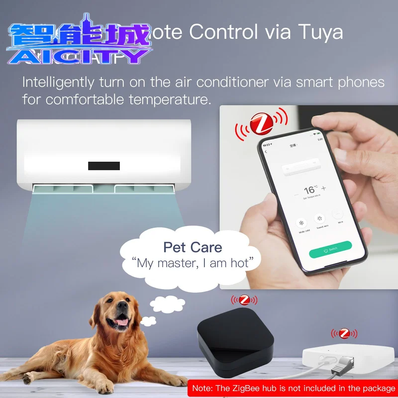 ZIGBEE Smart Home Product All Remote Control Home Appliances IR RF Blaster - Image 3