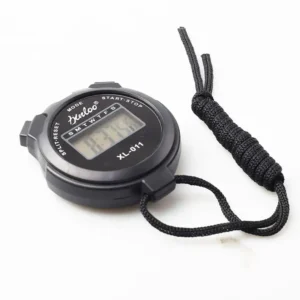 Portable Handheld Sports Stop Watch Digital Display Fitness Timer Counter 4Colors for Sports Stopwatch Chronograph Pack of 100