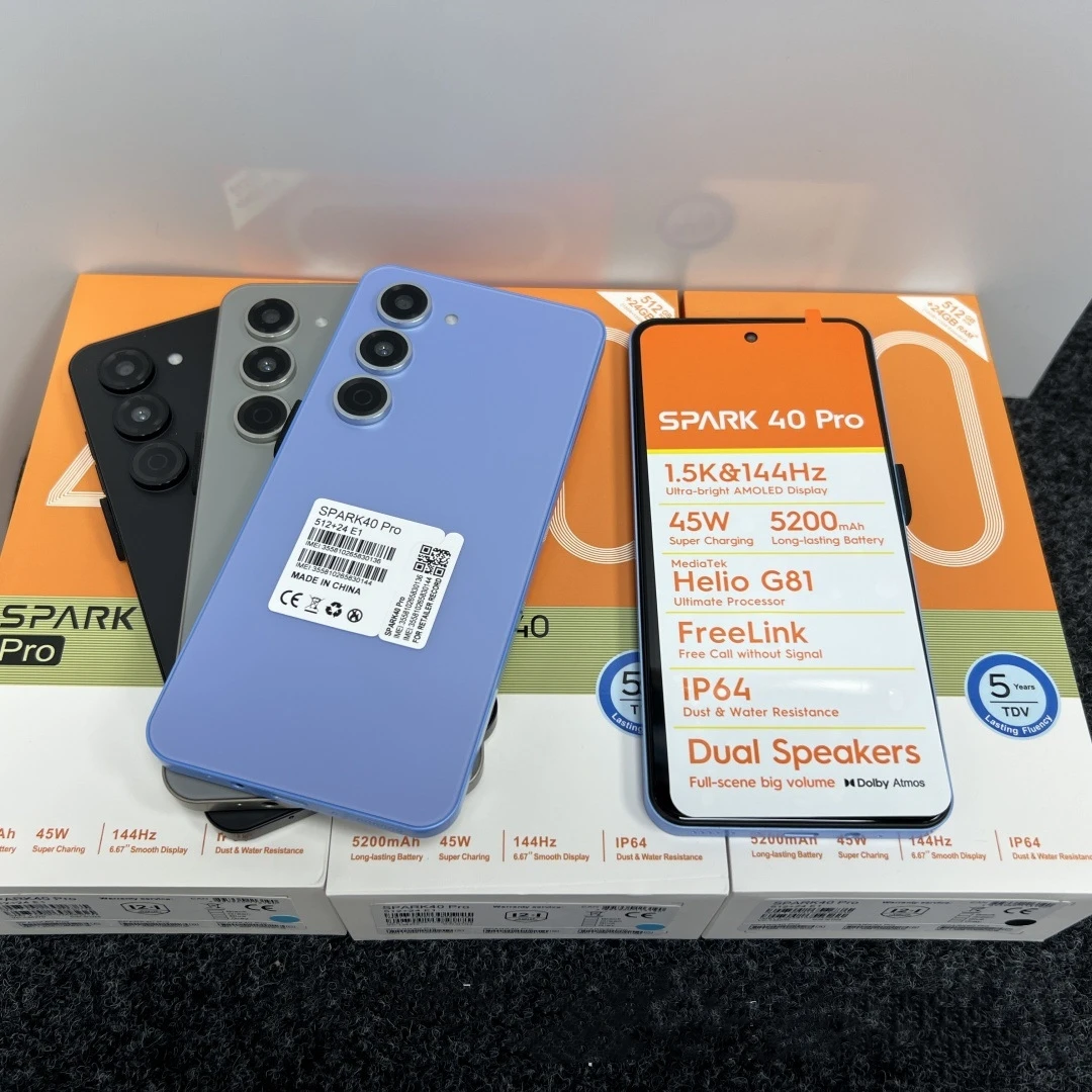 smartphone 24+512GB Spark40Pro phones mobile phone cases - Image 2