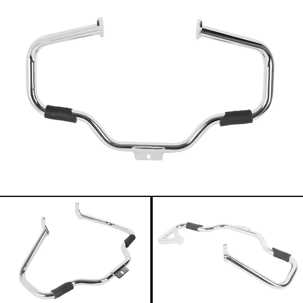 Customizable Colors-Engine Guard Crash Bar Protection Fit for Harley Softail Slim FLS 2012-2017 Bumper Crash Bar Grand bar Pack of 2 - Image 3
